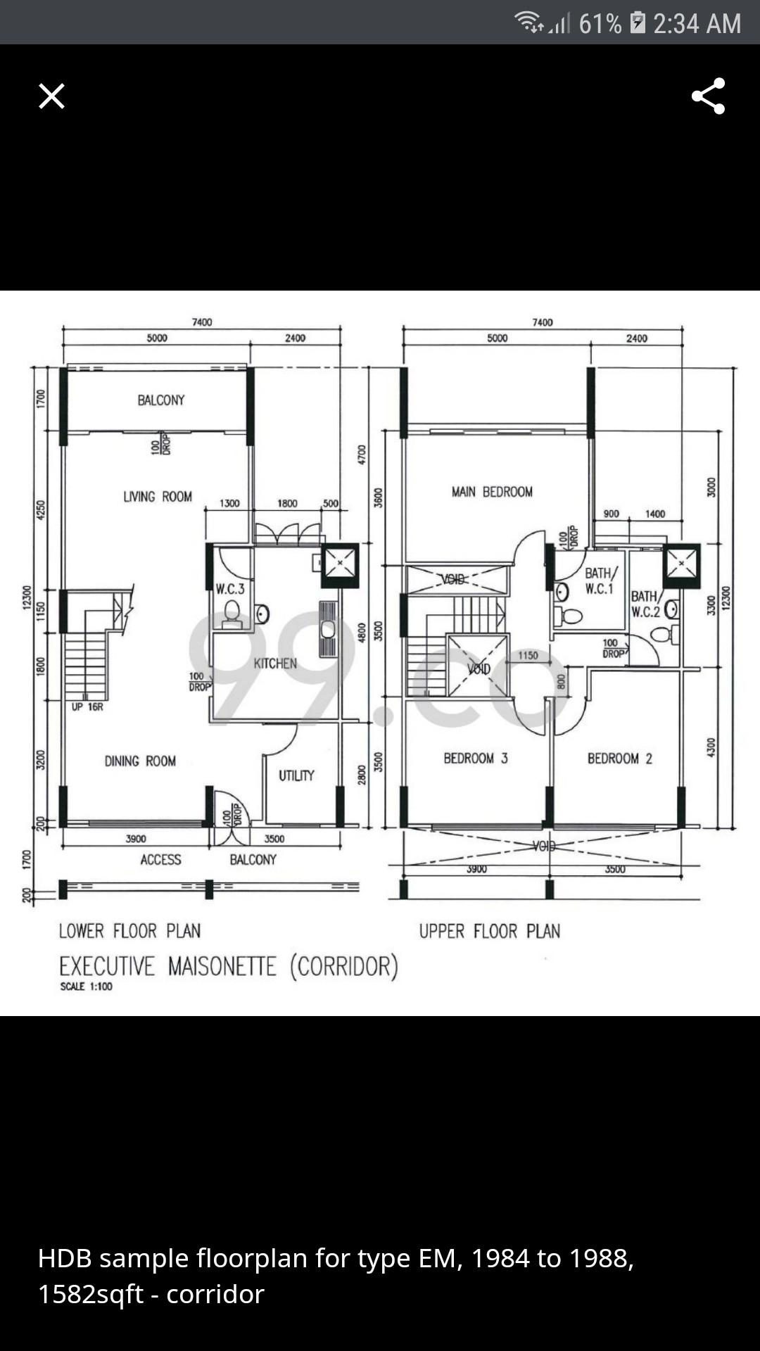 HDB Apartment for Rent, 187 Bishan Street 13 HDB Apartment Room Rental, $1,600, 1 Bed 3 Bath 1,345 sqft $1.19 psf, SGD 1,600