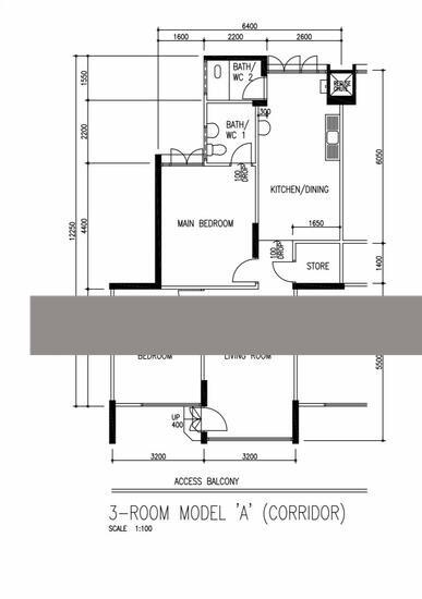 HDB Apartment for Rent: D18, 521109