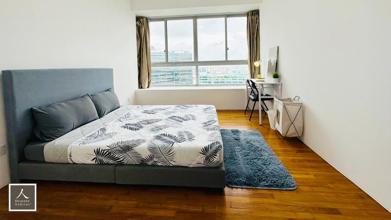 Condominium for Rent, Citylights Condominium Room Rental, $1,100, 1 Bed 1 Bath 150 sqft $7.33 psf, SGD 1,100 | 99-year Leasehold