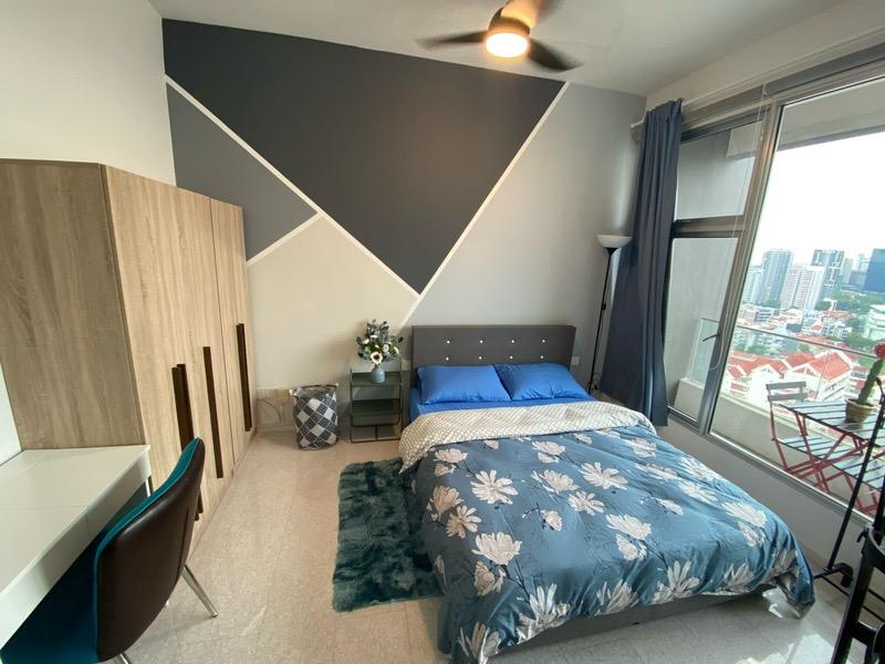 Condominium for Rent, Kerrisdale Condominium Room Rental, $1,999, 1 Bed 1 Bath 250 sqft $8.00 psf, SGD 1,999