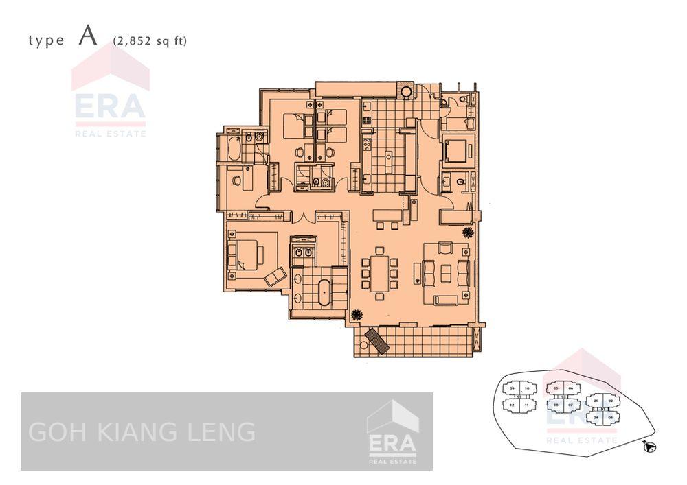 Condominium for Rent: 