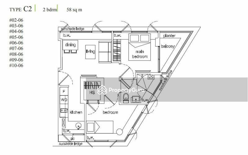 Condominium for Rent, Airstream, SGD 2,600 | Freehold