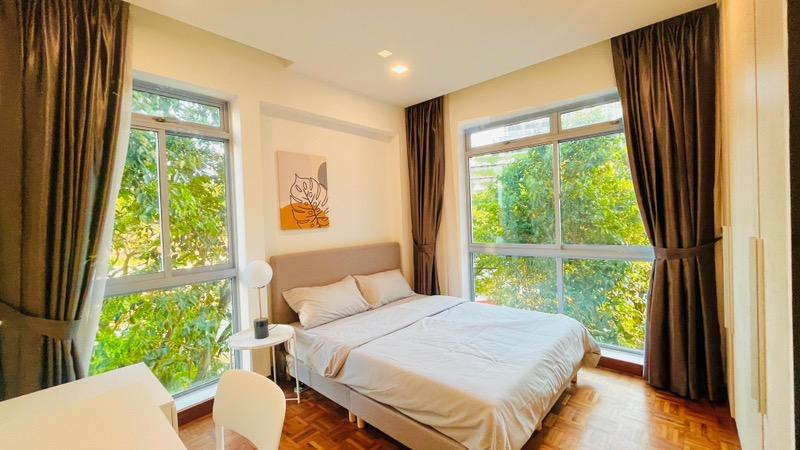 Condominium for Rent, Emerald Park Condominium Room Rental, $2,400, 1 Bed 1 Bath 100 sqft $24.00 psf, SGD 2,400