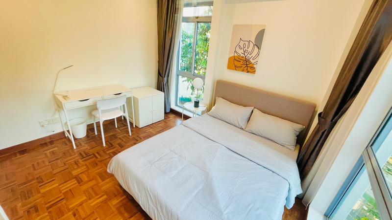 Condominium for Rent, Emerald Park Condominium Room Rental, $2,400, 1 Bed 1 Bath 100 sqft $24.00 psf, SGD 2,400
