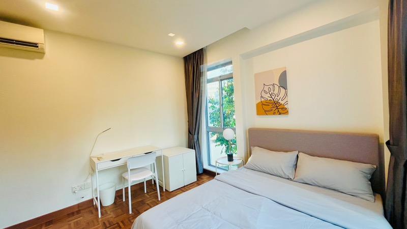 Condominium for Rent, Emerald Park Condominium Room Rental, $2,400, 1 Bed 1 Bath 100 sqft $24.00 psf, SGD 2,400