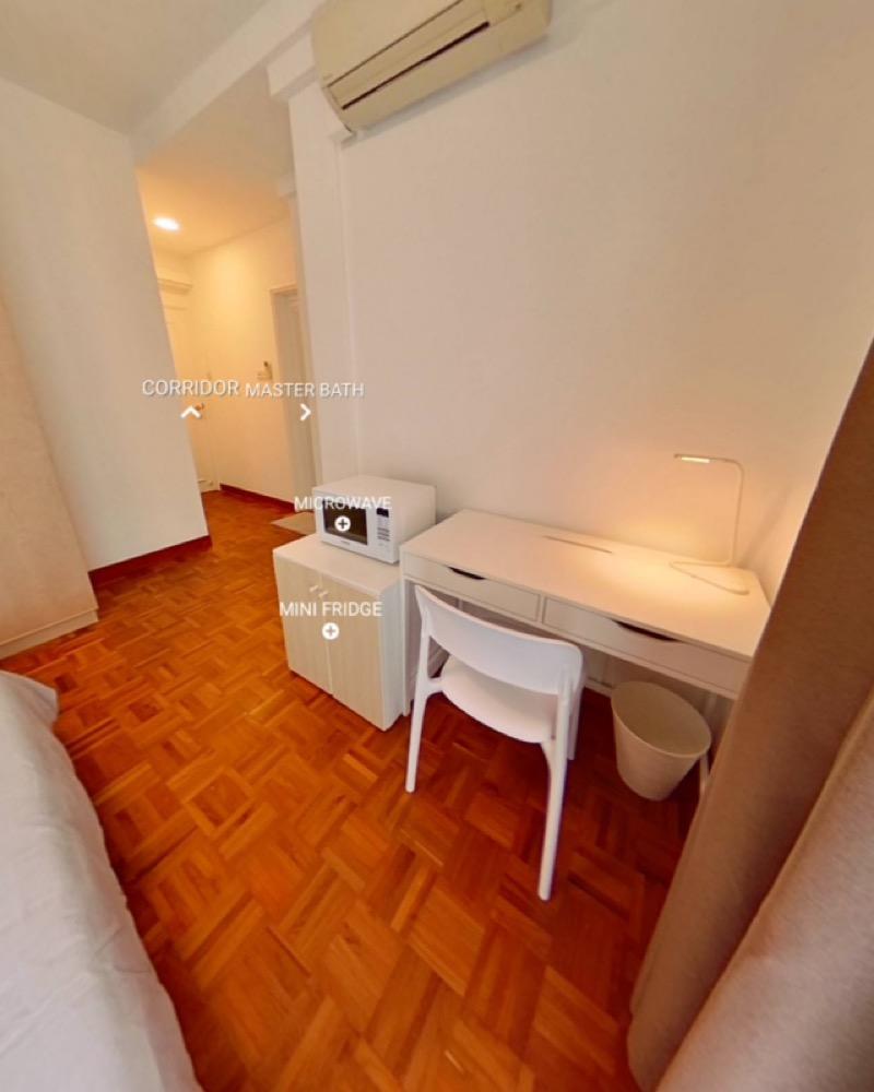 Condominium for Rent, Emerald Park Condominium Room Rental, $2,399, 1 Bed 1 Bath 250 sqft $9.60 psf, SGD 2,399