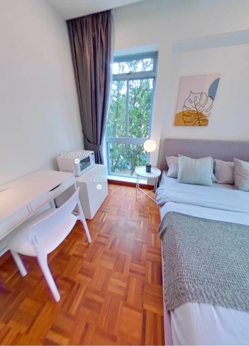 Condominium for Rent, Emerald Park Condominium Room Rental, $2,399, 1 Bed 1 Bath 250 sqft $9.60 psf, SGD 2,399