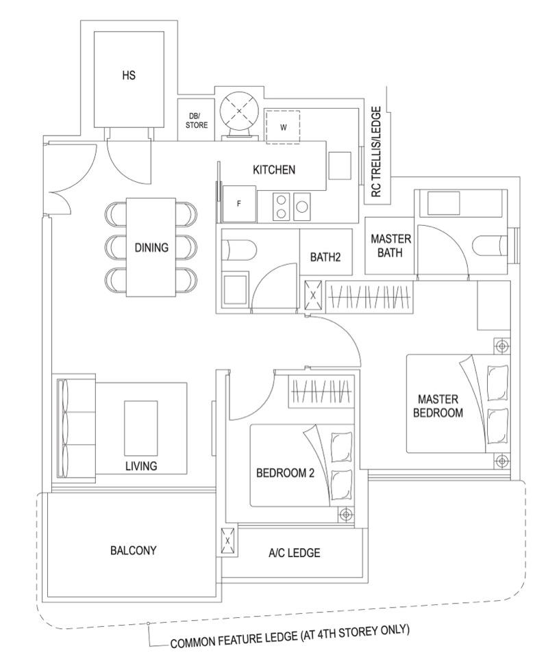 Condominium for Rent: D19, 533854