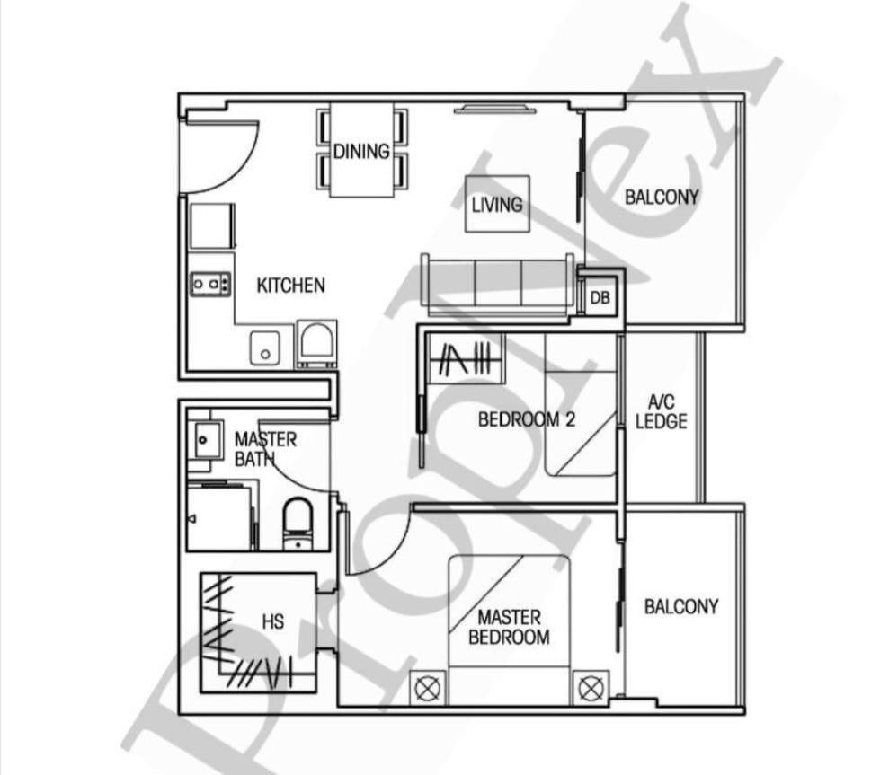 Condominium for Rent: Geylang, D14, 387866