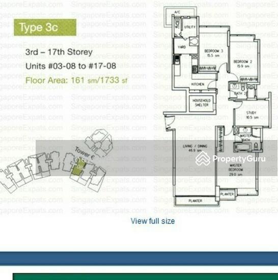 Condominium for Rent, Cairnhill Crest Condominium For Rent, $8,800, 4 Bed 3 Bath 1,733 sqft $5.08 psf, SGD 8,800 | Freehold