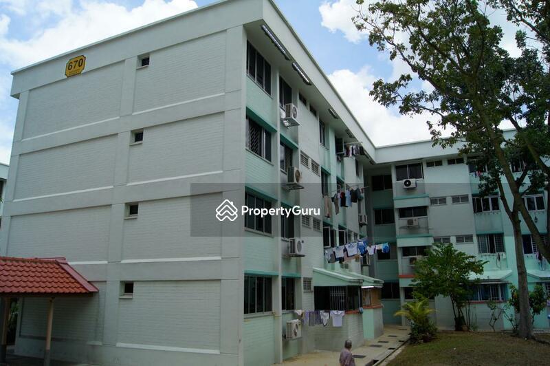 HDB Flat for Rent, 670 Hougang Avenue 8, SGD 1,250 | 99-year lease