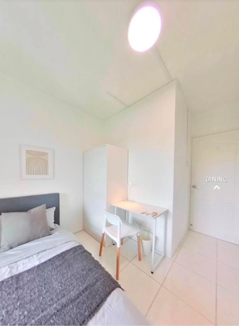 Apartment for Rent, Melville Park Apartment Room Rental, $1,000, 1 Bed 1 Bath 130 sqft $7.69 psf, SGD 1,000
