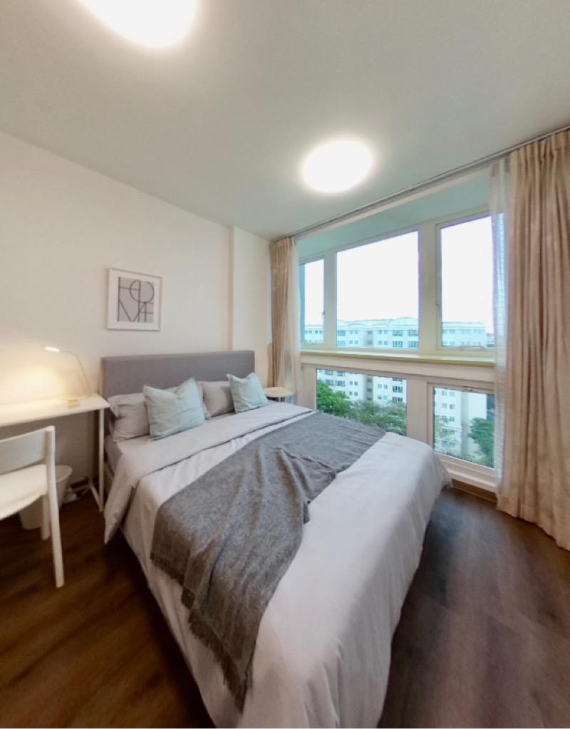Condominium for Rent, Changi Rise Condo Condominium Room Rental, $1,200, 1 Bed 1 Bath 180 sqft $6.67 psf, SGD 1,200 | 99-year Leasehold
