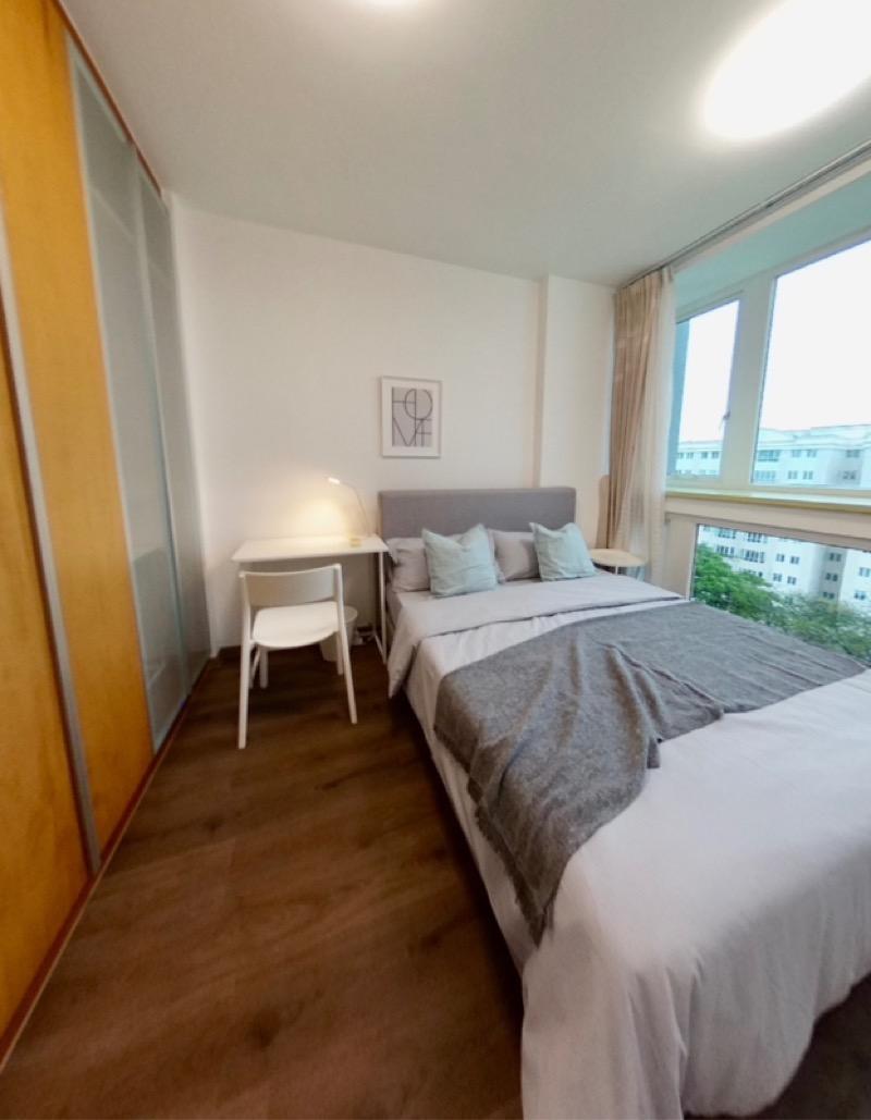Condominium for Rent, Changi Rise Condo Condominium Room Rental, $1,200, 1 Bed 1 Bath 180 sqft $6.67 psf, SGD 1,200 | 99-year Leasehold