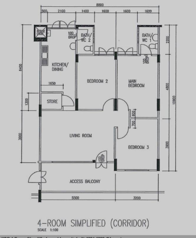 HDB Apartment for Rent, 34 Telok Blangah Way HDB Apartment Room Rental, $1,200, 1 Bed 1 Bath 129 sqft $9.30 psf, SGD 1,200 | 99-year Leasehold