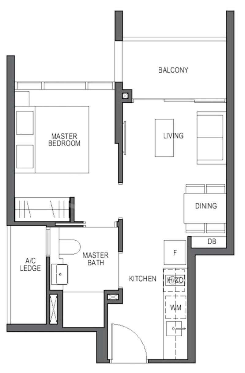 Condominium for Rent: D11, 309421