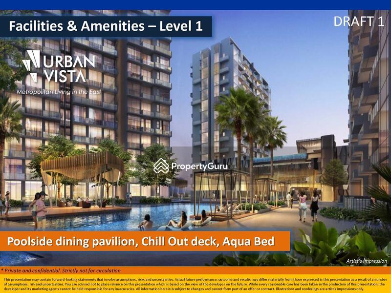 Condominium for Rent, Urban Vista, SGD 1,300 | 99-year lease