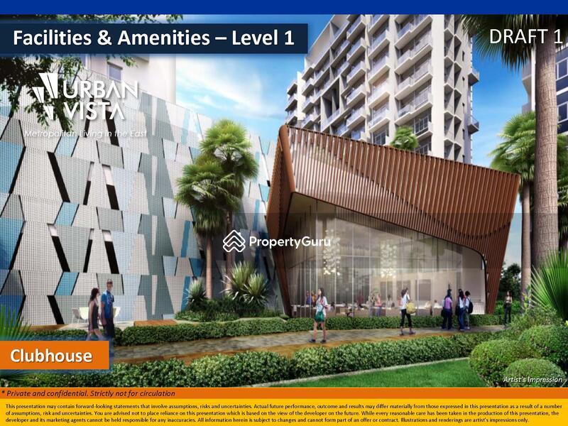 Condominium for Rent, Urban Vista, SGD 1,300 | 99-year lease