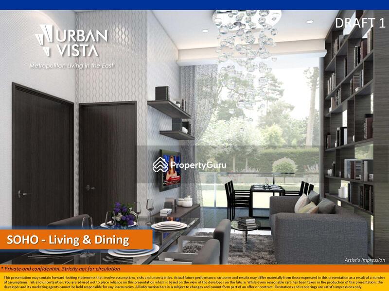 Condominium for Rent, Urban Vista, SGD 1,300 | 99-year lease