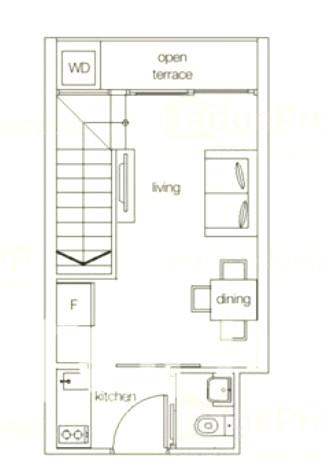 Apartment for Rent, NottingHill Suites Apartment For Rent, $1,800, 1 Bed 1 Bath 300 sqft $6.00 psf, SGD 1,800 | Freehold