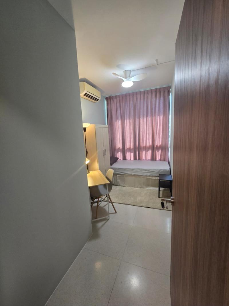 Condominium for Rent, Nuovo Condominium Room Rental, $1,800, 1 Bed 1 Bath 250 sqft $7.20 psf, SGD 1,800 | 99-year Leasehold