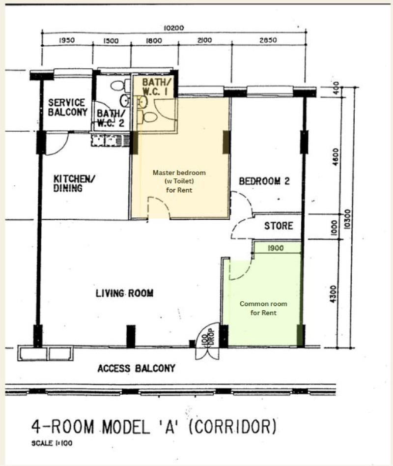 HDB Apartment for Rent: Boon Lay, D22, 640735
