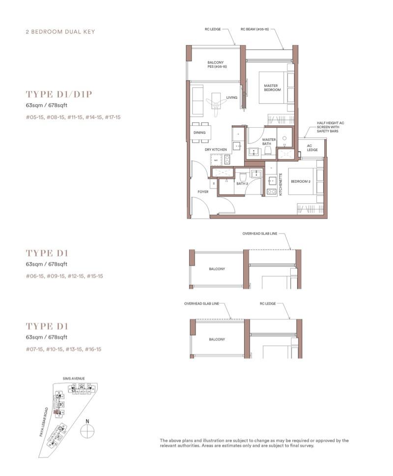 Condominium for Rent: D14, 409055