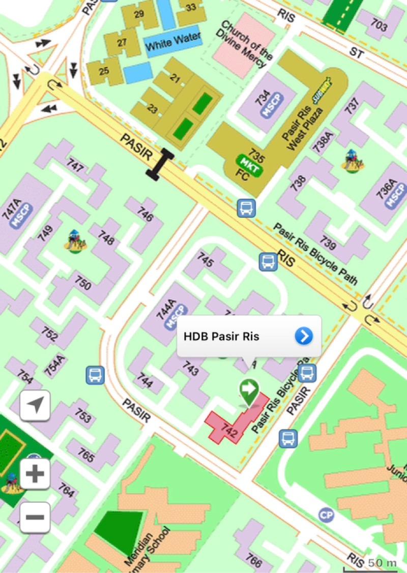 742 Pasir Ris Street 71 HDB Apartment For Rent, $3,550, 3 Bed 2 Bath 1,087 sqft $3.27 psf