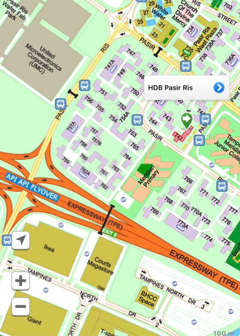742 Pasir Ris Street 71 HDB Apartment For Rent, $3,550, 3 Bed 2 Bath 1,087 sqft $3.27 psf