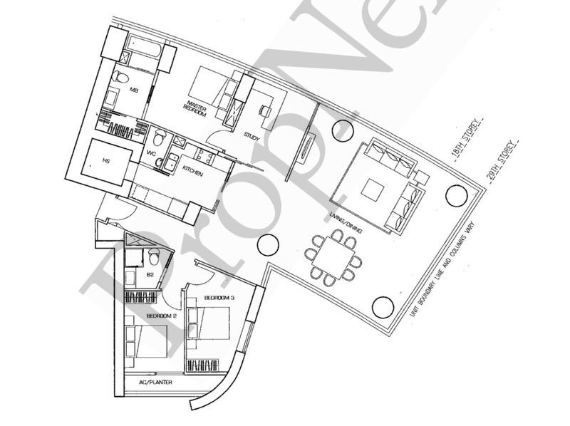 Apartment for Rent, THE SAIL @ MARINA BAY Apartment For Rent, $13,000, 3 Bed 2 Bath 1,948 sqft $6.67 psf, SGD 13,000