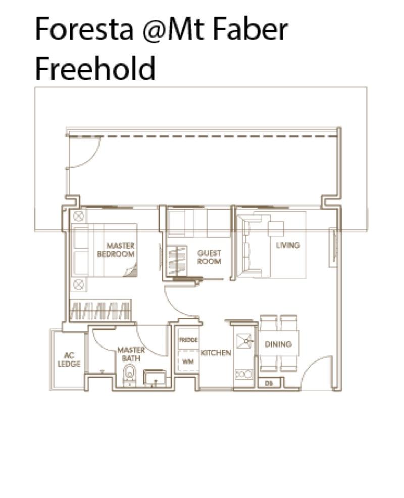 Condominium for Rent: D04, 098748