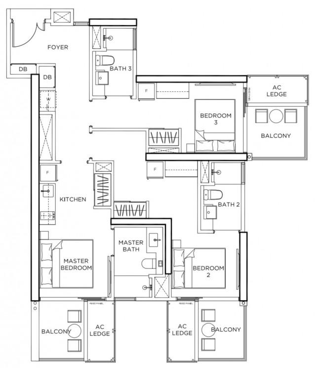 Condominium for Rent: Toa Payoh, D12, 319999