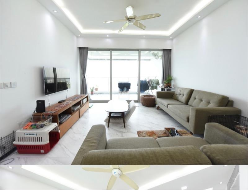 Condominium for Rent, The Vision Condominium For Rent, $7,500, 3 Bed 3 Bath 1,303 sqft $5.76 psf, SGD 7,500 | 99-year Leasehold