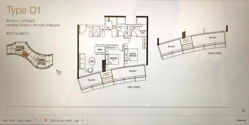 Apartment for Rent: D07, 189350