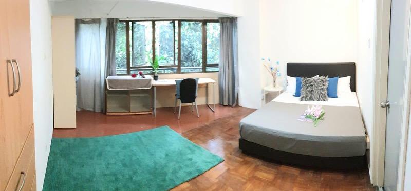 Condominium for Rent, Teresa Ville Condominium Room Rental, $2,200, 1 Bed 1 Bath 220 sqft $10.00 psf, SGD 2,200 | Freehold