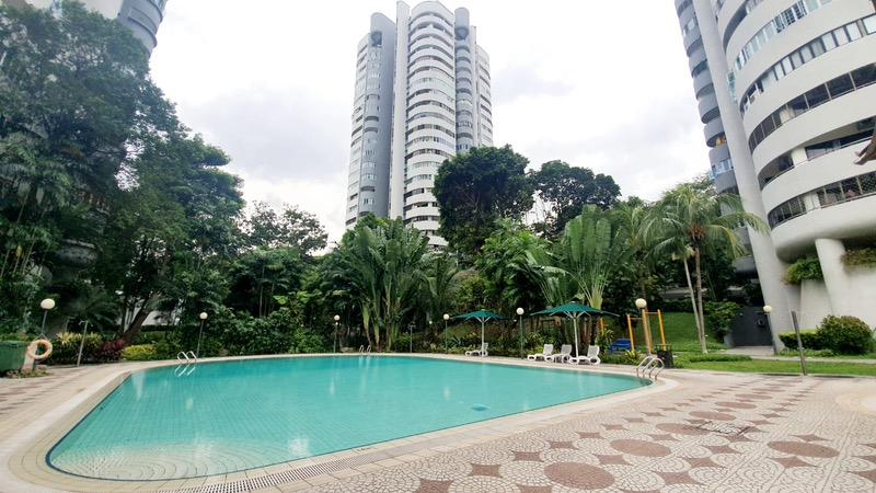 Condominium for Rent, Teresa Ville Condominium Room Rental, $2,200, 1 Bed 1 Bath 220 sqft $10.00 psf, SGD 2,200 | Freehold
