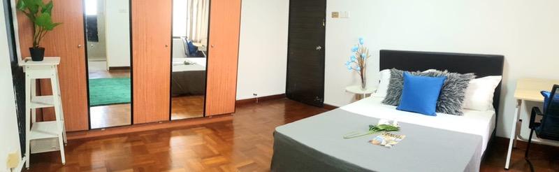 Condominium for Rent, Teresa Ville Condominium Room Rental, $2,200, 1 Bed 1 Bath 220 sqft $10.00 psf, SGD 2,200 | Freehold