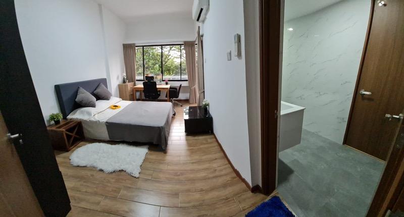 Condominium for Rent, Teresa Ville Condominium Room Rental, $2,200, 1 Bed 1 Bath 200 sqft $11.00 psf, SGD 2,200 | Freehold