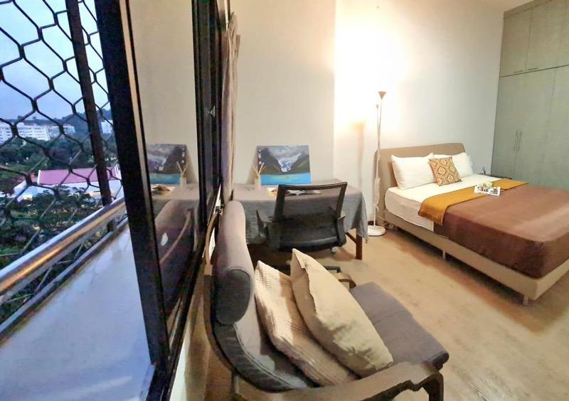 Condominium for Rent, Teresa Ville Condominium Room Rental, $2,200, 1 Bed 1 Bath 220 sqft $10.00 psf, SGD 2,200 | Freehold