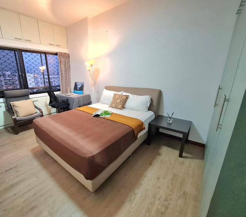 Condominium for Rent, Teresa Ville Condominium Room Rental, $2,200, 1 Bed 1 Bath 220 sqft $10.00 psf, SGD 2,200 | Freehold