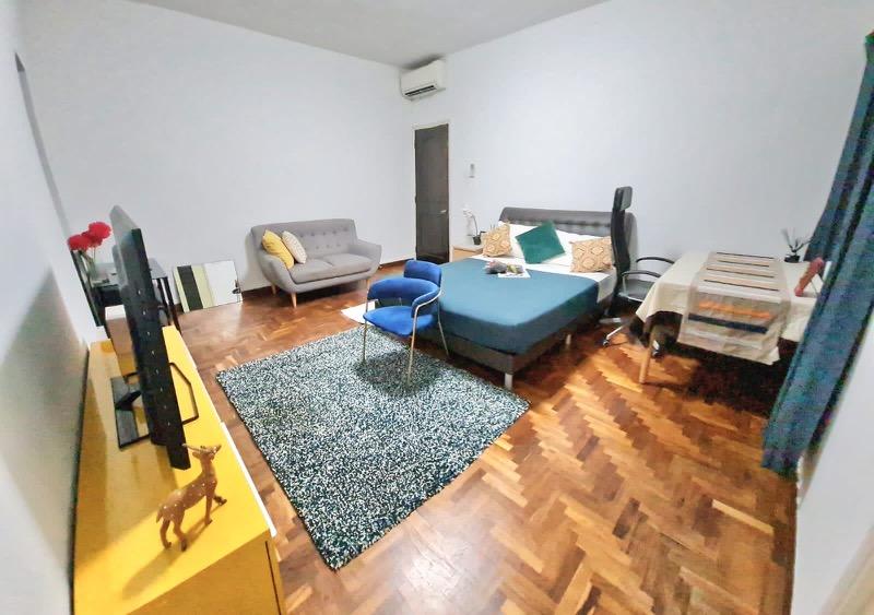 Condominium for Rent, Teresa Ville Condominium Room Rental, $2,200, 1 Bed 1 Bath 220 sqft $10.00 psf, SGD 2,200 | Freehold