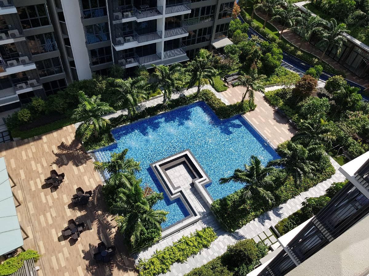 Condominium for Rent, North Park Residences Condominium For Rent, $3,750, 2 Bed 2 Bath 700 sqft $5.36 psf, SGD 3,750 | 99-year Leasehold