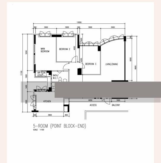 105D Edgefield Plains HDB Apartment Room Rental, $950, 1 Bed 1 Bath 129 sqft $7.36 psf