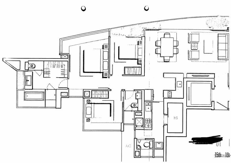 The Arc at Draycott Condominium For Rent, $7,300, 3 Bed 3 Bath 1,270 sqft $5.75 psf