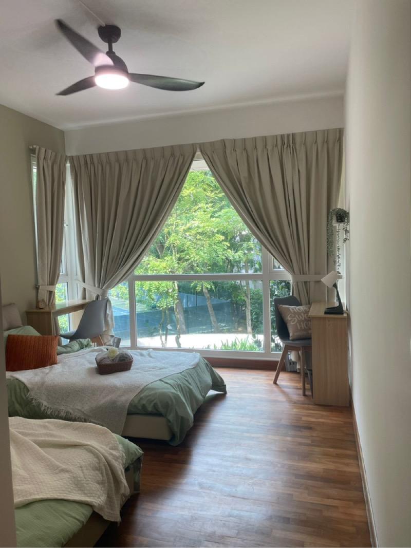 Condominium for Rent, Savannah Condopark Condominium Room Rental, $1,999, 1 Bed 1 Bath 250 sqft $8.00 psf, SGD 1,999