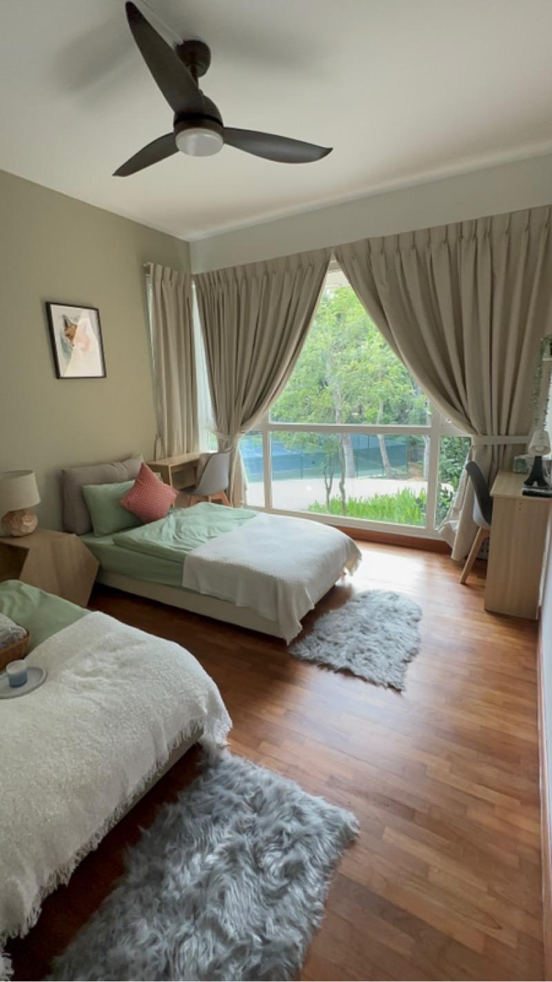 Condominium for Rent, Savannah Condopark Condominium Room Rental, $1,999, 1 Bed 1 Bath 250 sqft $8.00 psf, SGD 1,999