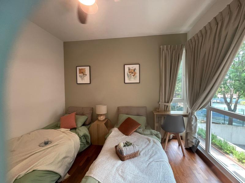 Condominium for Rent, Savannah Condopark Condominium Room Rental, $1,999, 1 Bed 1 Bath 250 sqft $8.00 psf, SGD 1,999