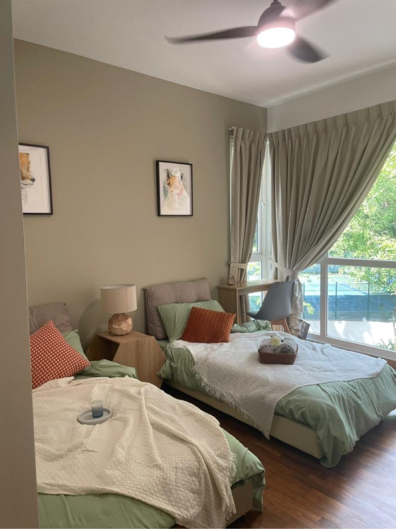 Condominium for Rent, Savannah Condopark Condominium Room Rental, $1,999, 1 Bed 1 Bath 250 sqft $8.00 psf, SGD 1,999