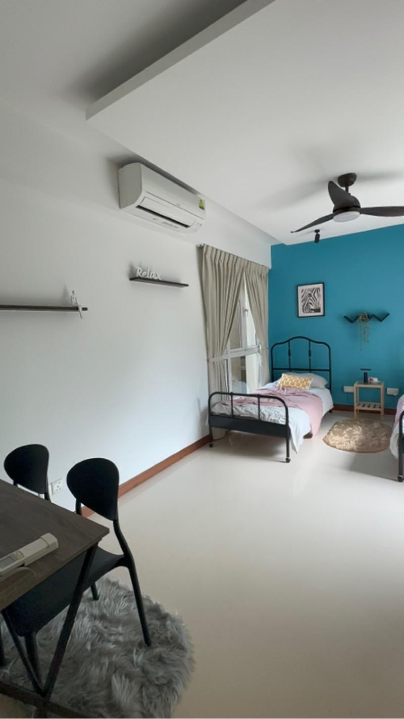 Condominium for Rent, Savannah Condopark Condominium Room Rental, $1,999, 1 Bed 1 Bath 250 sqft $8.00 psf, SGD 1,999