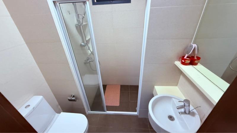 City Square Residences Condominium For Rent, $6,500, 3 Bed 2 Bath 1,216 sqft $5.35 psf